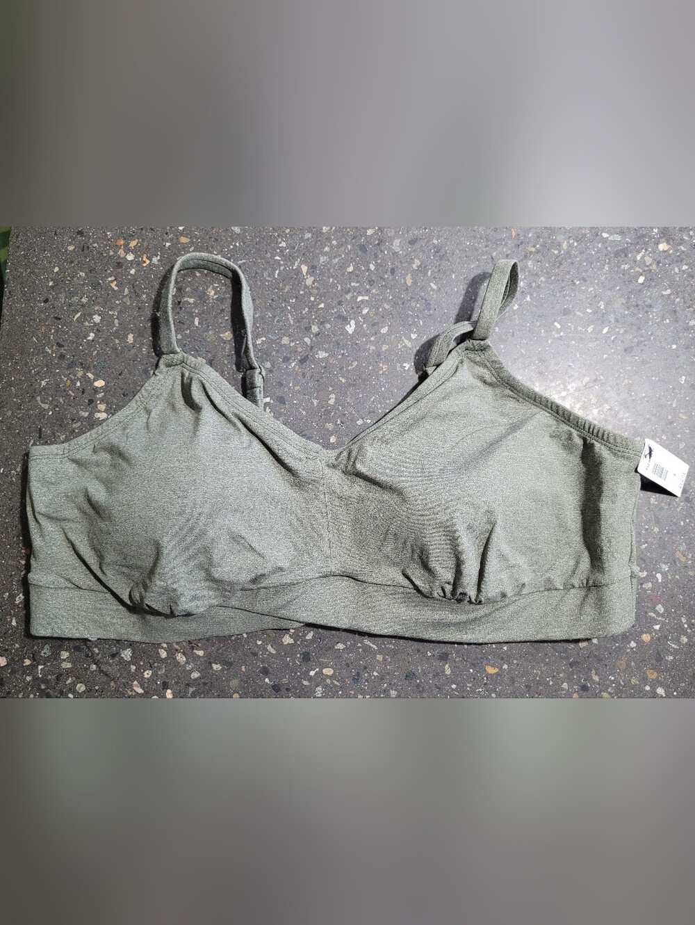 torrid Olive Green Soft Wireless Bralette